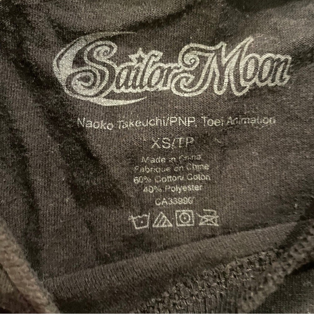 Retro Sailor Moon baby tee - Picture 2 of 2